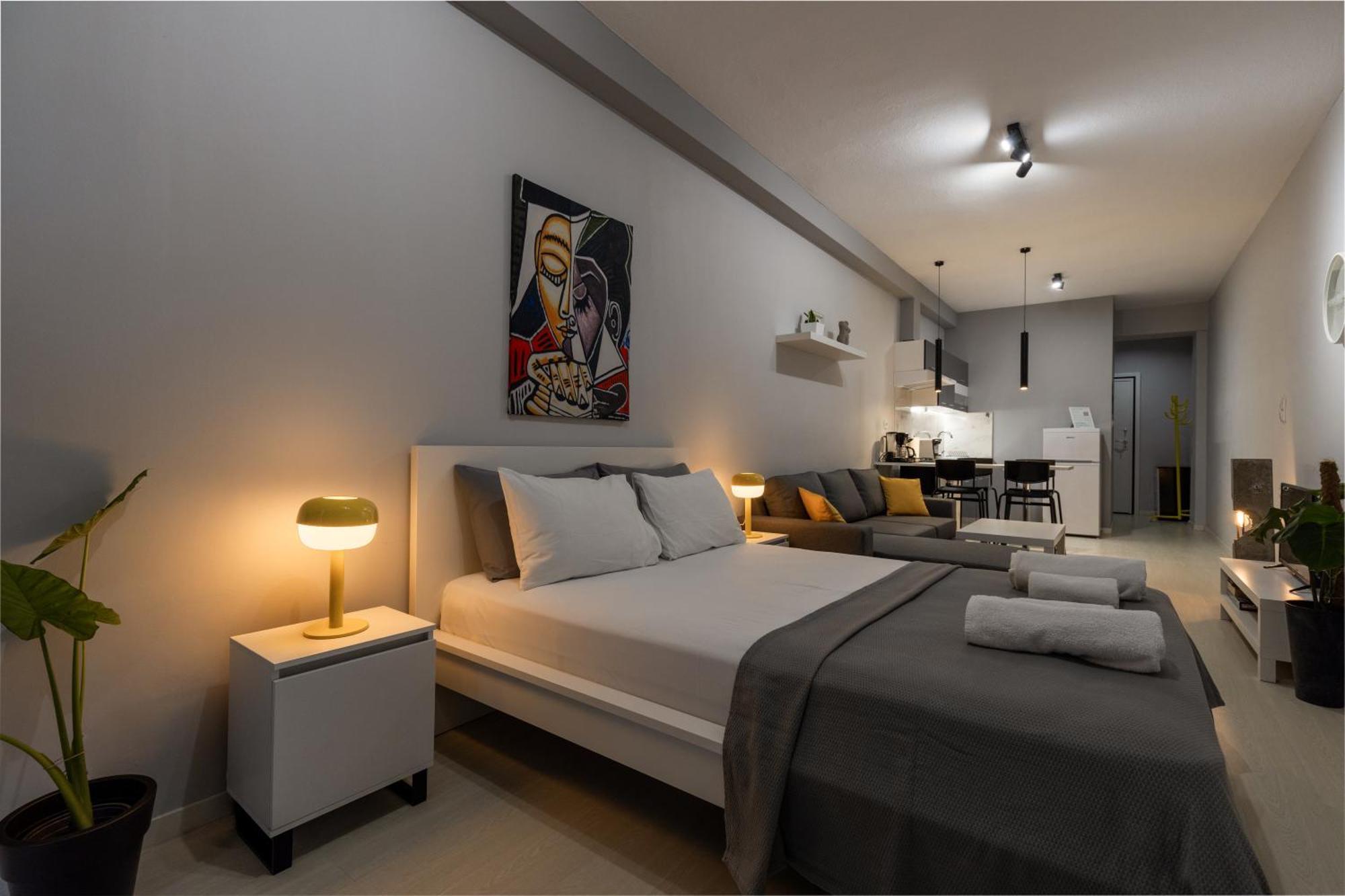 Modern Apartment 305 Xanthi Bagian luar foto